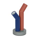 Ledvance Bordlampe Decor Straw Stål Flerfarvet | Egnet til 2X E27