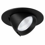 Noxion LED Spot Forza V2 Aluminium Sort 36W 4100lm 36D - 930-940-957 CCT | 160mm - Udsnit 145mm - Bedste Farvegengivelse