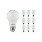 Fordelspakke 10x Noxion Lucent Classic LED E27 Pære matt 8.5W 806lm - 830 varm hvid | erstatter 60W